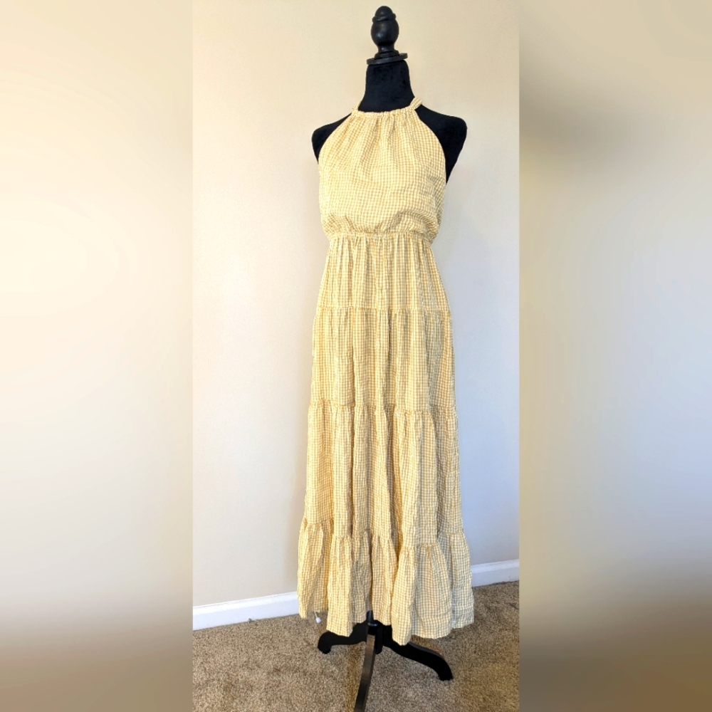 Aakaa Yellow dress